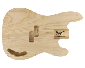 PB BODY 66 SLAB 2pc Swamp Ash 2.1 Kg - 845564-Bass Bodies - In Stock-Guitarbuild