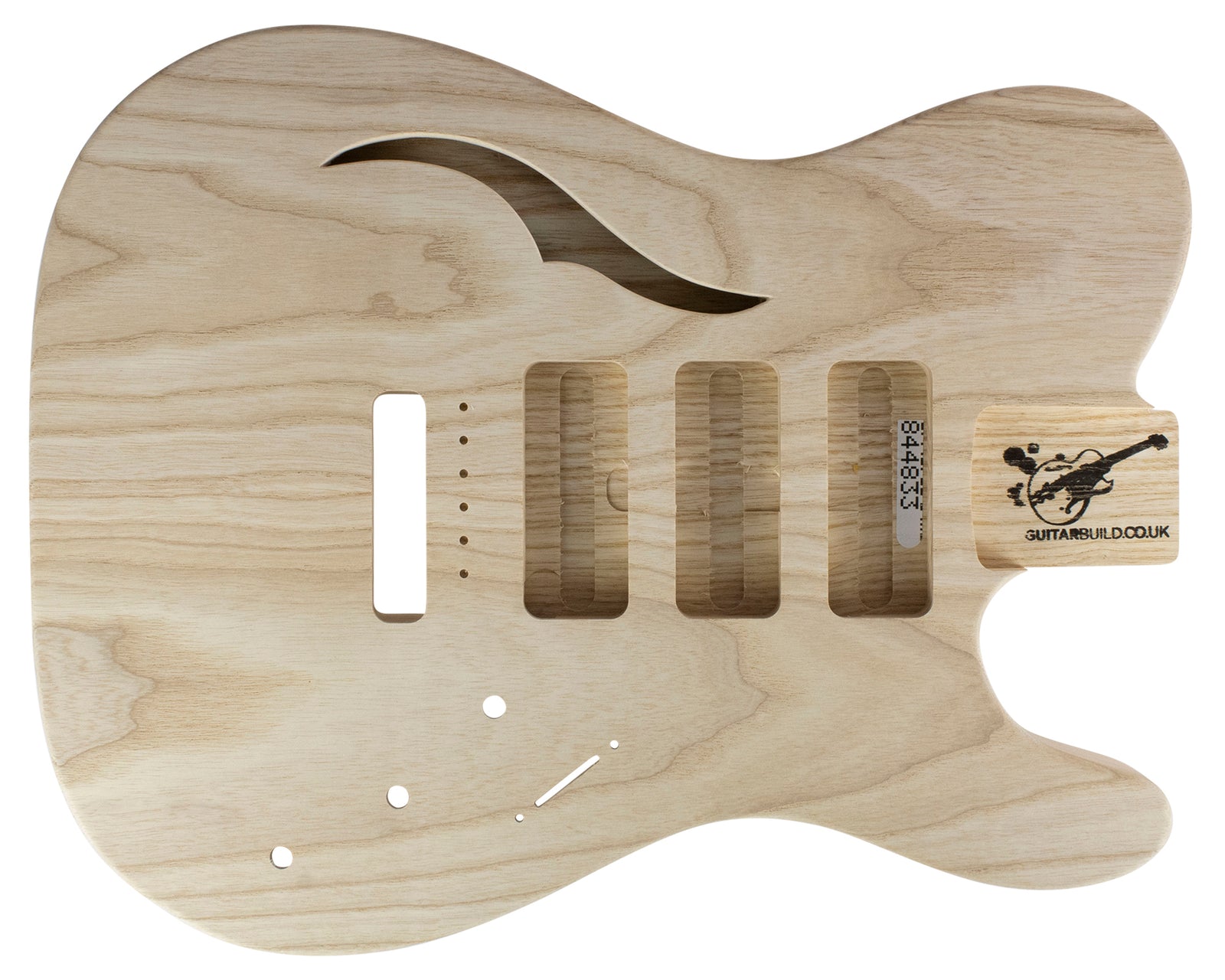 TC BODY CHAMBERED 2pc Swamp Ash 1.7 Kg - 844833-Guitar Bodies - In Stock-Guitarbuild