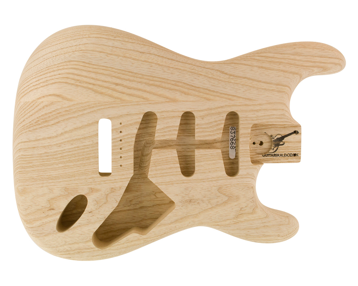 SC SSS BODY - 1970&#39;s 3pc Swamp Ash 1.7 Kg - 837668-Guitar Bodies - In Stock-Guitarbuild