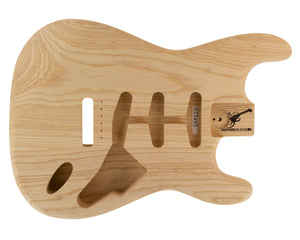 SC SSS BODY - 1970's 2pc Swamp Ash 2 Kg - 833493-Guitar Bodies - In Stock-Guitarbuild