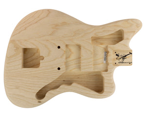 JM BODY MID 1960 ONWARDS 3pc Swamp Ash 1.8 Kg - 845380-Guitar Bodies - In Stock-Guitarbuild