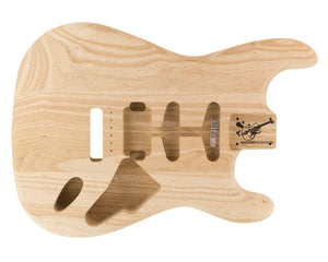 SC HSS BODY 3pc Swamp Ash 2.2 Kg - 838122-Guitar Bodies - In Stock-Guitarbuild