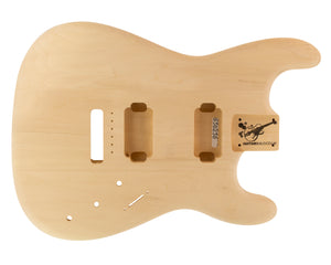 SC HH BODY - NSP 3pc Basswood 1.6 Kg - 838238-Guitar Bodies - In Stock-Guitarbuild