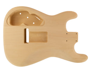 SC HH BODY - NSP 3pc Basswood 1.6 Kg - 838238-Guitar Bodies - In Stock-Guitarbuild