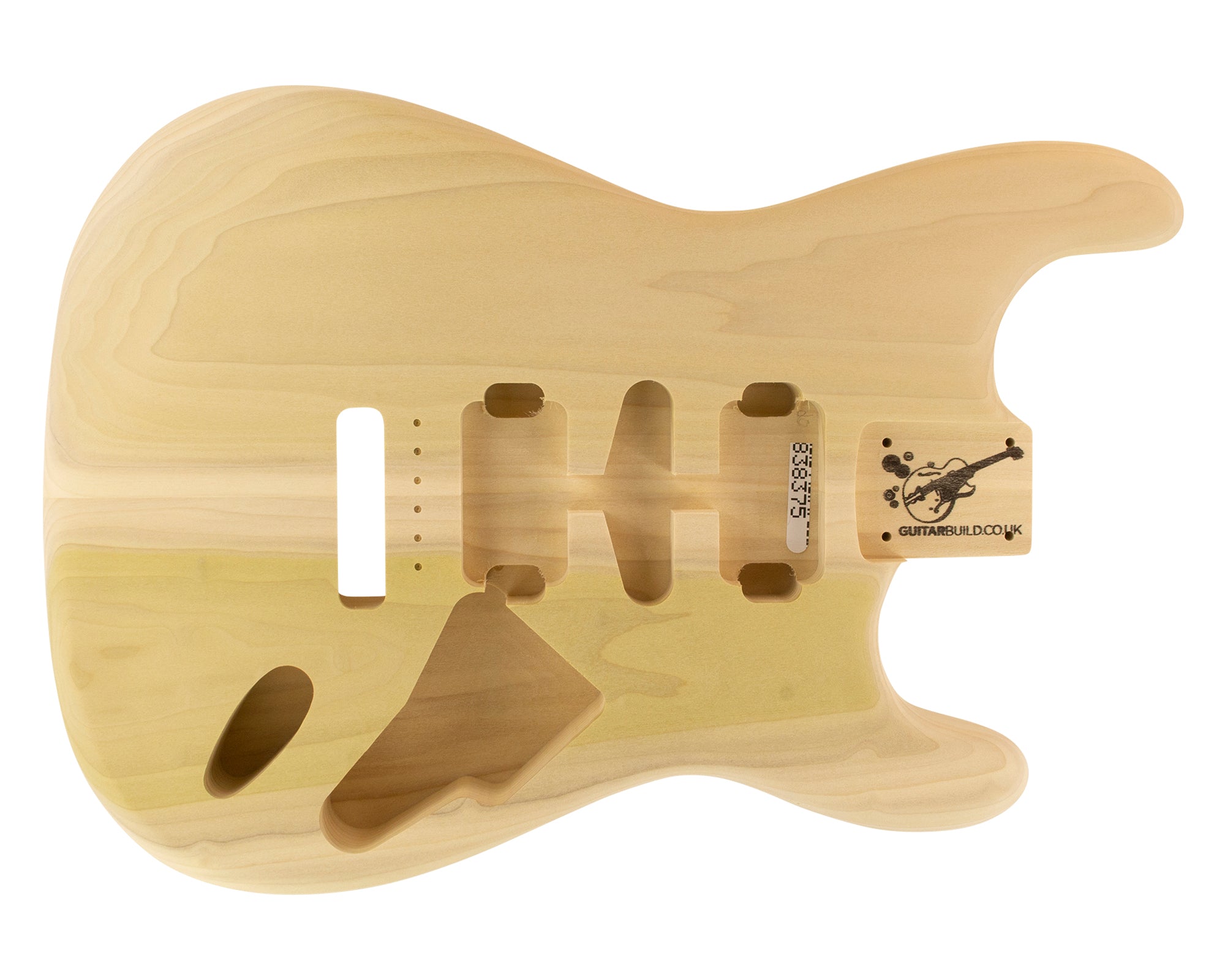 SC HSH BODY 2pc Poplar 1.8 Kg - 838375-Guitar Bodies - In Stock-Guitarbuild