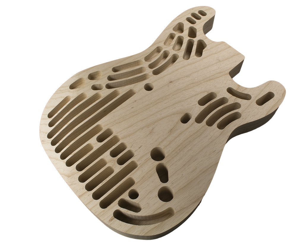 SC SSS BODY - Chambered-Guitar Bodies - Standard-Guitarbuild