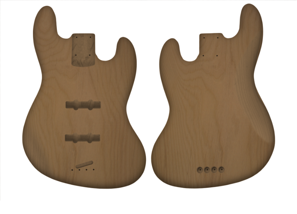 JB CUSTOMISABLE-Bass Bodies - Customisable-Guitarbuild