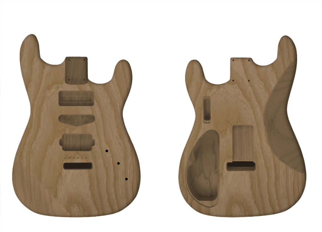 SC CUSTOMISABLE-Guitar Bodies - Customisable-Guitarbuild