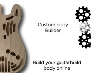 PB CUSTOMISABLE-Bass Bodies - Customisable-Guitarbuild
