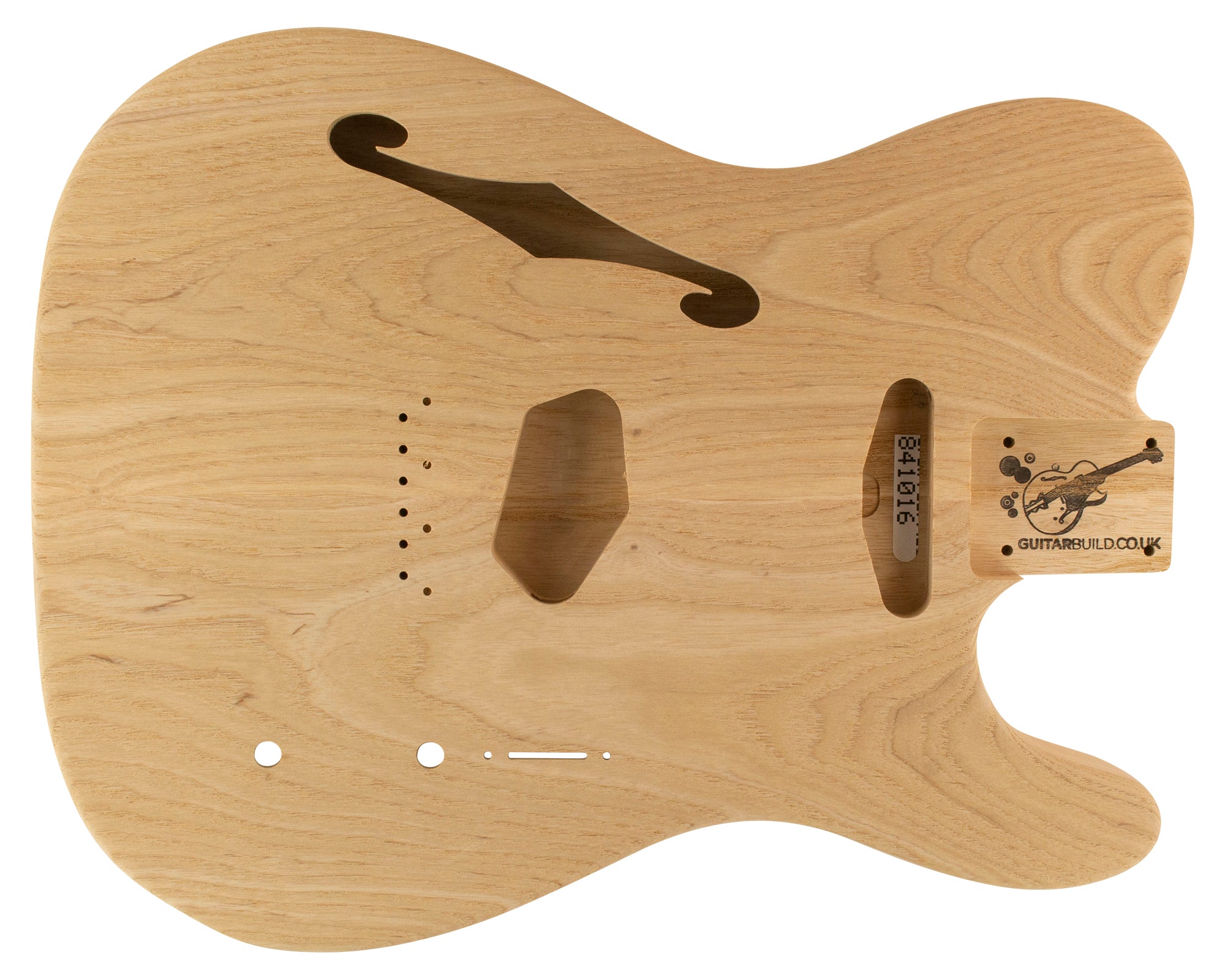 TC BODY - HOLLOW REAR - THINLINE 2pc Swamp Ash 1.6 Kg - 841016-Guitar Bodies - In Stock-Guitarbuild