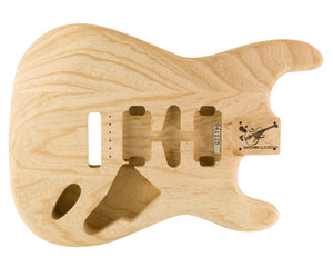 SC HSH BODY 3pc Swamp Ash 1.7 Kg - 841115-Guitar Bodies - In Stock-Guitarbuild